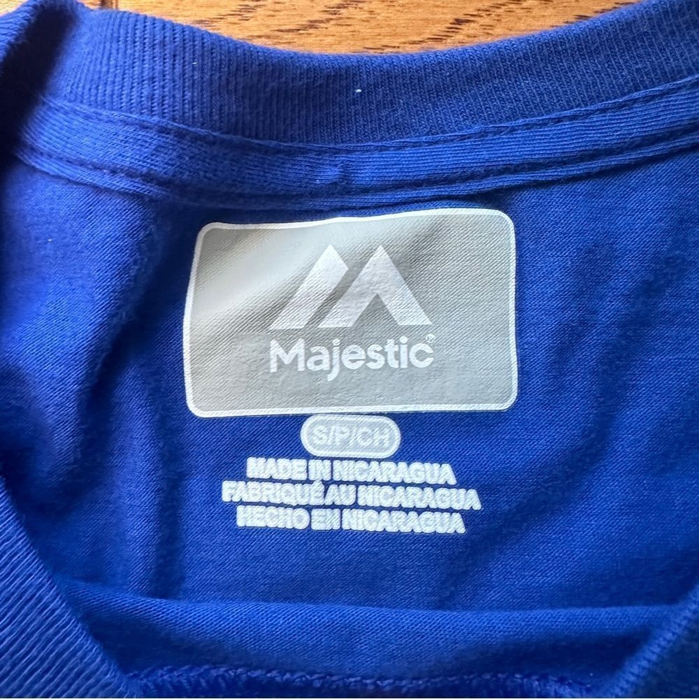 LA Dodgers Blue Crewneck T-shirt majestic - Picture 2 of 6
